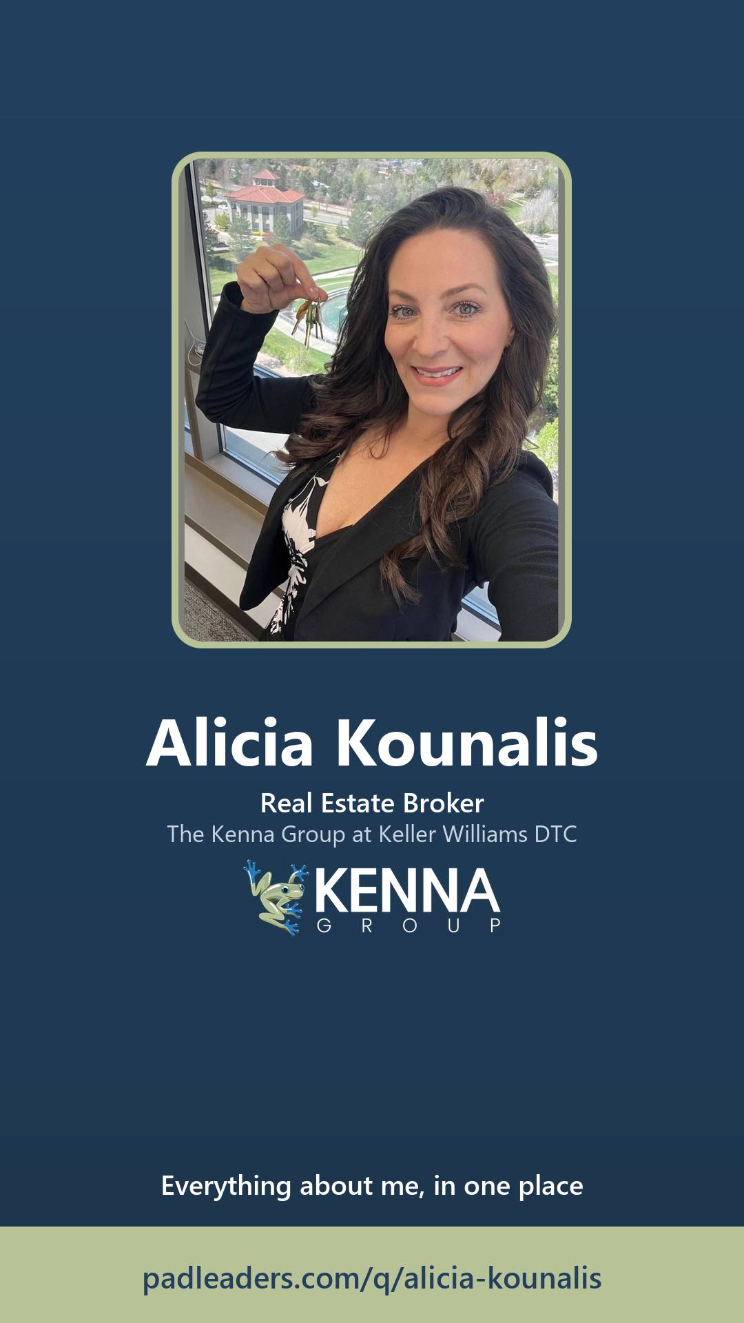 Story-size share graphic for Alicia Kounalis