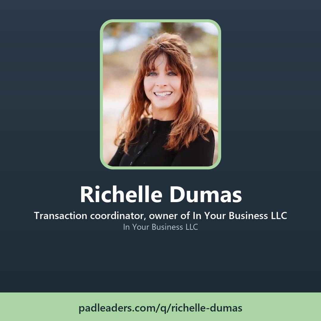 Square share graphic for Richelle Dumas