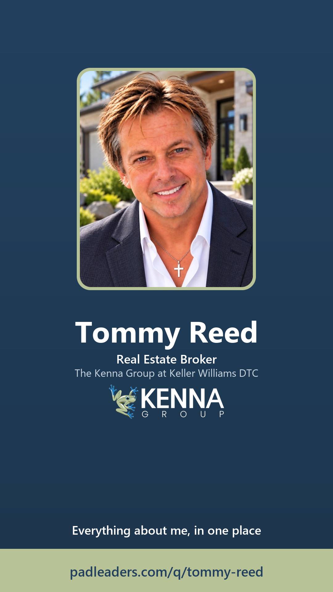 Story-size share graphic for Tommy Reed